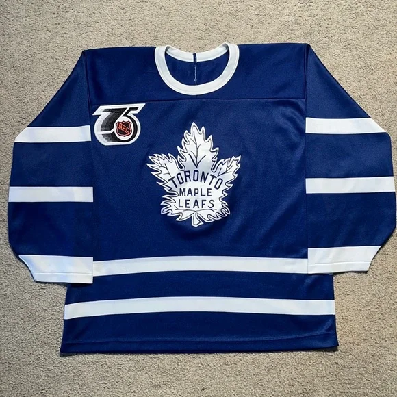 CCM Shirts Toronto Maple Leafs 992 Nhl 75 Anniversary Ccm